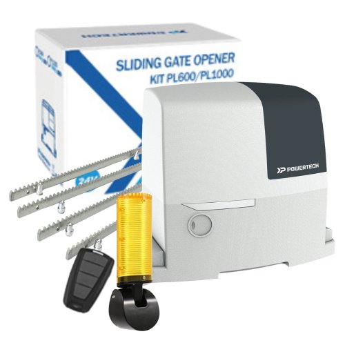 Supply and Install - 24V Sliding Gate Opener with Wi-Fi Powertech-PL1000