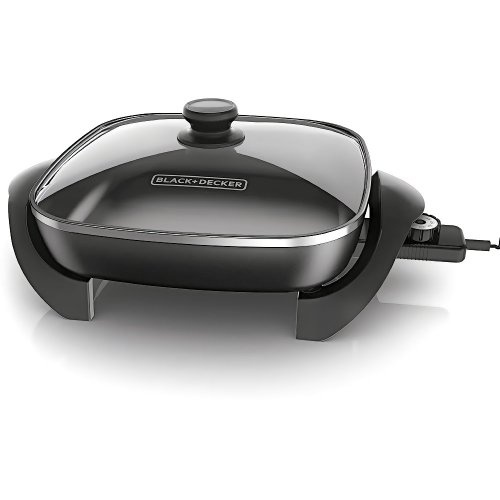 12 in. Electric Skillet Black And Decker-SK1212B