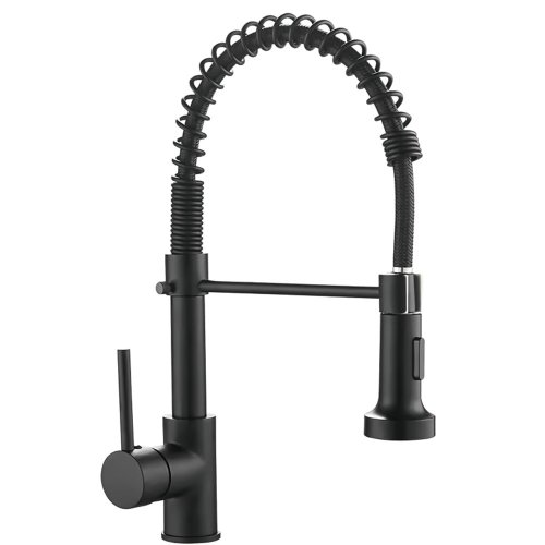 16 in. Pull Down Multi-Function Sprayer Bisman-BMKF006 MB