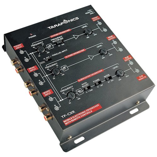 4 way Car Audio Electronic Crossover Tarafonics-TF-KLARION-CXR-CAR