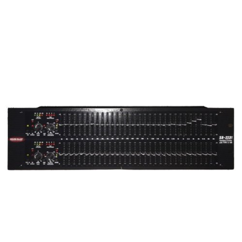 31-Band PROFESSIONAL DUAL RACK EQUALIZER SOUNDBLAST-SB-2231