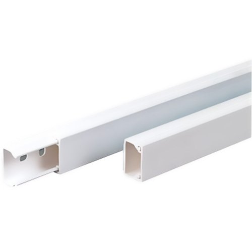 40 mm x 40 mm Raceway Trunking Carisol-Electrical 1 1/2 x 1 1/2 x 10 White