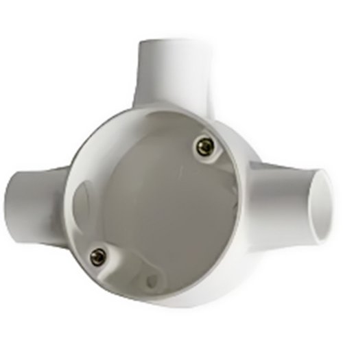 20 mm Tee Besa Box Carisol-Electrical 3/4 x 3 WAY TEE PVC BBox