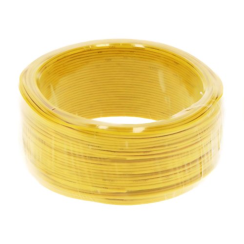 16 mm Insulated Single Wire Yellow Carisol-Electrical 330 ft. x 16mm AC Yellow per ft.