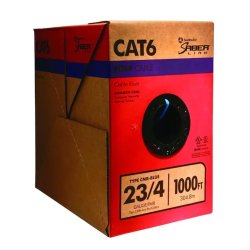 1000ft 23 AWG - 4 Pair CAT6 CMR Data Cable Southwire-CAT6-23-4-199995
