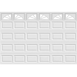 14FT Wagon Wheel - Garage Door Window Set Clopay-A-6-GDW-WAG-14FT-3x2PIECE