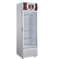 10.1 Cu. Ft. Vertical Showcase Cooler  Imperial-IMP10.1-MONEY-VS-GREY