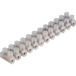 60 amp Wire Connector Terminal Bar Carisol-Electrical PVC 12 Strip 60A