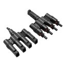 MC4 Solar Panel Connector Pair Branch Carisol-MC4BRANCH4TO1