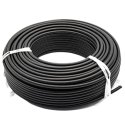 No. 6 Solar PV Double Insulated Black Wire Carisol-Black - No. 6 Awg - per ft.