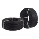 No. 6 Solar PV Double Insulated Black Wire Carisol-Black - No. 6 Awg - per ft.