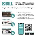7 ft. Rail Ultra Quiet Garage Door Opener - with WiFi Chamberlain-B4613TMC-7-3/4HP