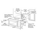 1.7 Cu Over-the-Range-Microwave Oven General Electric-RANGE-TOP-JVM3160RFSS