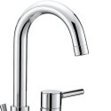 14 in Metro Series Basin Mixer with pop-up Ez-Flo-LL-10305