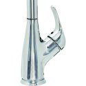 8 in Sterling Series Kitchen Mixer with pull down spray Ez-Flo-LL-10388