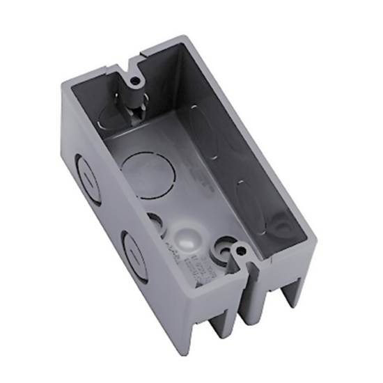100 mm x 50 mm Handy Box Carisol-Electrical 4 x 2 PVC Handy Box