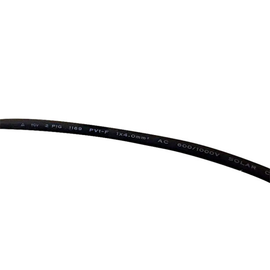 1.5 mm Insulated Single Wire Black Carisol-Electrical 330 ft. x 1.5mm AC Black per ft.