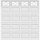 10FT Waterford - Garage Door Window Set Carisol-CA-4-GDW-WAT-10FT-4x1PIECE