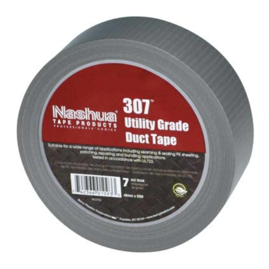 2 in. Utility Grade Duct Tape Nashua-2 in. x 60yds Silver-Tape2 2 in. Utility Grade Duct Tape Nashua-2 in. x 60yds Silver-Tape2