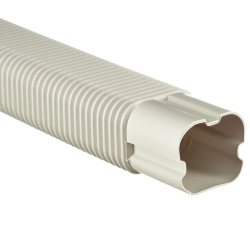 3 in. PVC Flexible Duct Pipe Cover Carisol-RG130-HFK-80-Beige