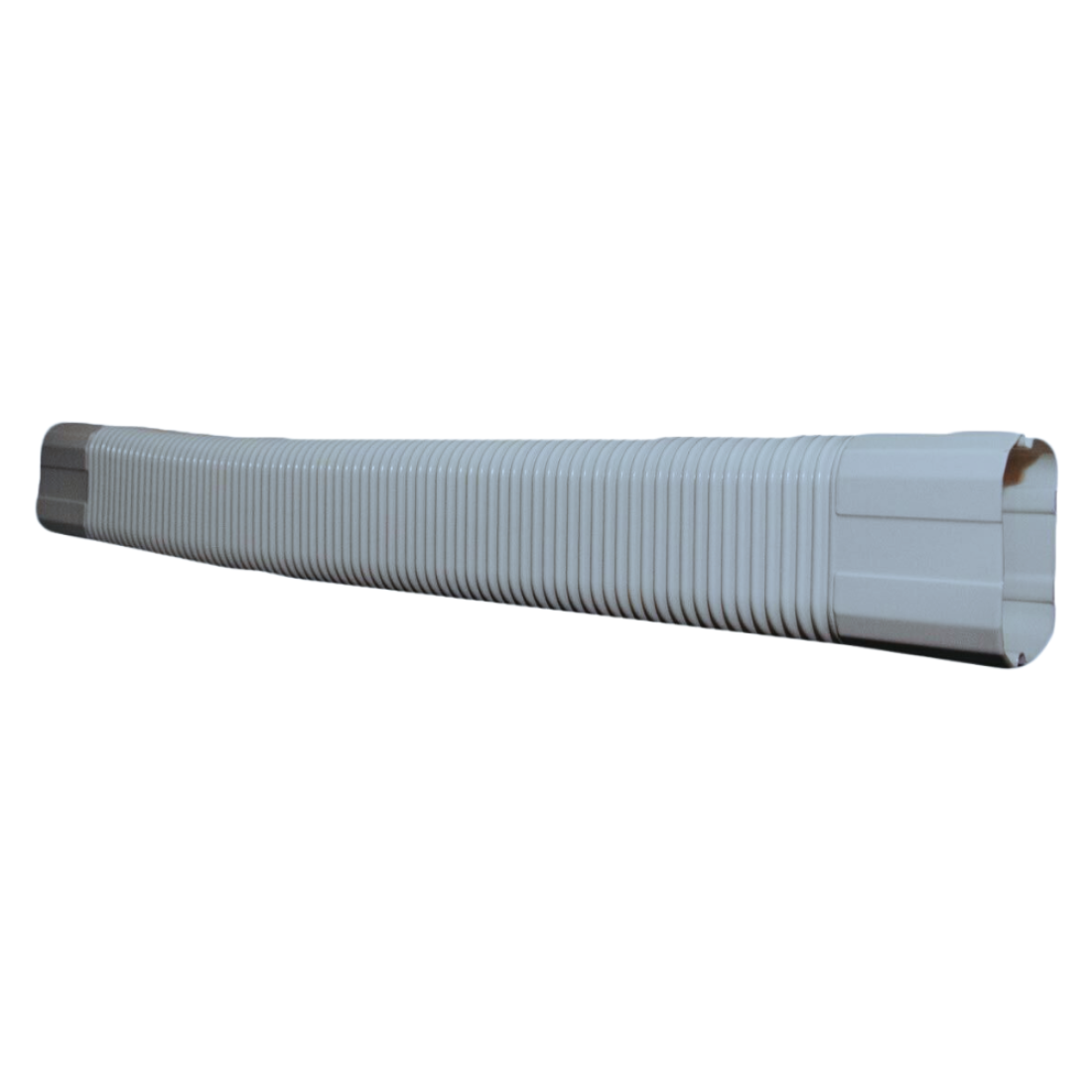 3 in. PVC Flexible Duct Pipe Cover Carisol-RG130-HFK-80-White | Carisol ...