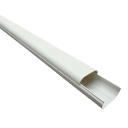 3 in. x 6.5 ft. PVC Straight Duct Pipe Cover Carisol-3in.x6.5ft.-CG100-HD-8-Beige / per ft.