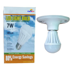 7W / 595Lm L.E.D Light Bulb Carisol-Warm White SR BL 7W S01 01 3000KCT