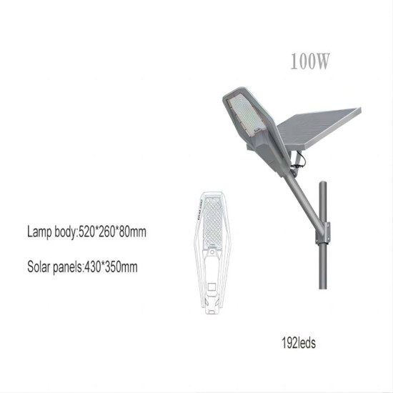 100W Solar Street Light Carisol-CSSL-.1kw 100W Solar Street Light Carisol-CSSL-.1kw
