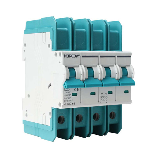 1000V DC Miniature Circuit Breaker Carisol-MDB1Z-63 4P1000V 40-63A 1000V DC Miniature Circuit Breaker Carisol-MDB1Z-63 4P1000V 40-63A