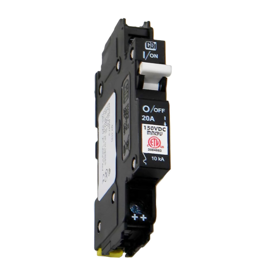 20 Amp Din Rail Breakers Midnite Solar-MNEPV-20 20 Amp Din Rail Breakers Midnite Solar-MNEPV-20