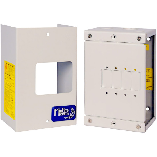4 Slots Combiner Box Midnite Solar-AC - DC - MNE-DC-QUAD 4 Slots Combiner Box Midnite Solar-AC - DC - MNE-DC-QUAD