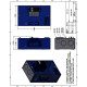 4 Slots Combiner Box Midnite Solar-MN-BigBaby 4 Slots Combiner Box Midnite Solar-MN-BigBaby