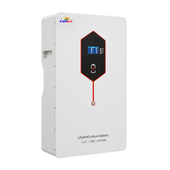 10kWh Lithium Battery Carisol-Car-51.2V-200AH-WM-10KWH