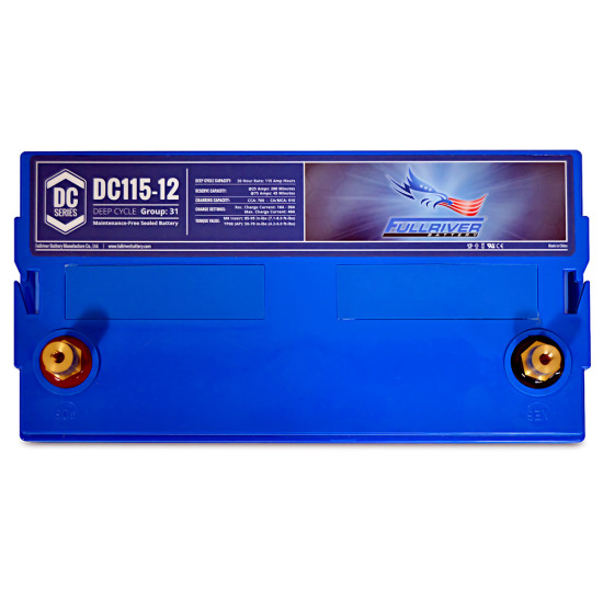 6V 115 Ah Batteries Full River-DC115AH-12V