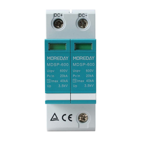 1000V DC Surge Protector Carisol-MDSP-1000V T2 20-40kA 2P 1000V DC Surge Protector Carisol-MDSP-1000V T2 20-40kA 2P