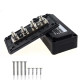 300A Battery Bus Bar Black with Housing Carisol-Negative BB 300A Battery Bus Bar Black with Housing Carisol-Negative BB