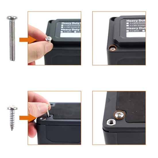 300A Battery Bus Bar Black with Housing Carisol-Negative BB 300A Battery Bus Bar Black with Housing Carisol-Negative BB