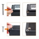 300A Battery Bus Bar Black with Housing Carisol-Negative BB 300A Battery Bus Bar Black with Housing Carisol-Negative BB