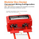 300A Battery Bus Bar Red with Housing Carisol-Positive BB 300A Battery Bus Bar Red with Housing Carisol-Positive BB