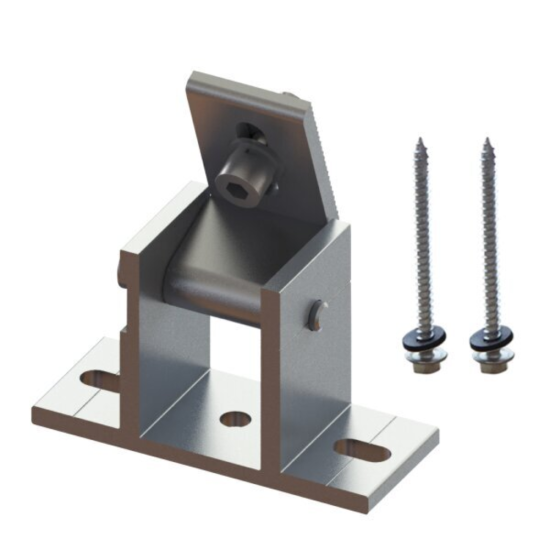 M6 x 90mm Adjustable Front Leg Chiko Solar-CK-FZA-AFL