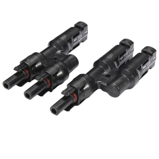 MC4 Solar Panel Connector Pair Branch Carisol-MC4BRANCH2TO1