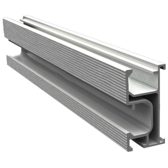 20 ft.  Aluminium Mounting Rail  Carisol-C-SR-20-6.1M