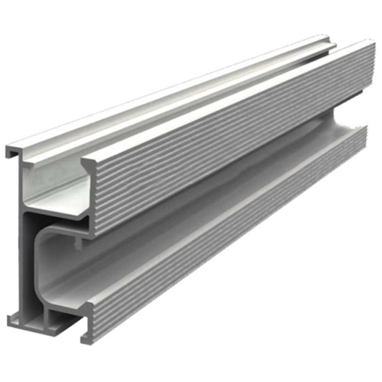 20 ft.  Aluminium Mounting Rail  Carisol-C-SR-20-6.1M
