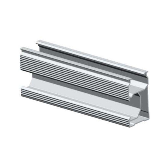 20 ft.  Aluminium Mounting Rail  Carisol-C-SR-20-6.1M