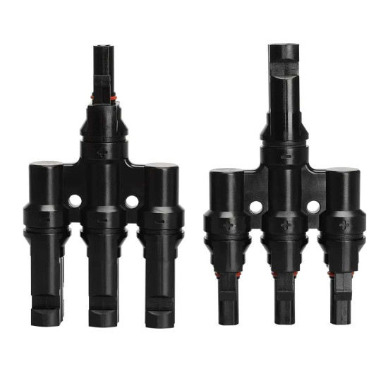 MC4 Solar Panel Connector Pair Branch Carisol-MC4BRANCH3TO1 MC4 Solar Panel Connector Pair Branch Carisol-MC4BRANCH3TO1