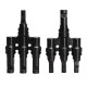MC4 Solar Panel Connector Pair Branch Carisol-MC4BRANCH3TO1 MC4 Solar Panel Connector Pair Branch Carisol-MC4BRANCH3TO1