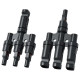 MC4 Solar Panel Connector Pair Branch Carisol-MC4BRANCH3TO1 MC4 Solar Panel Connector Pair Branch Carisol-MC4BRANCH3TO1