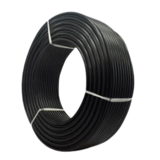 No. 10 Solar PV Double Insulated Black Wire Carisol-Black - No. 10 Awg - per ft.