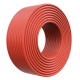 No. 10 Solar PV Double Insulated Red Wire Carisol-Red - No. 10 Awg - per ft.
