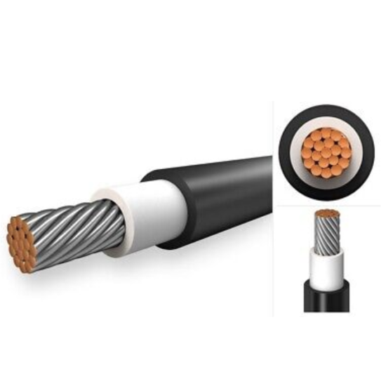 No. 12 Solar PV Double Insulated Black Wire Carisol-Black - No. 12 Awg - per ft. No. 12 Solar PV Double Insulated Black Wire Carisol-Black - No. 12 Awg - per ft.